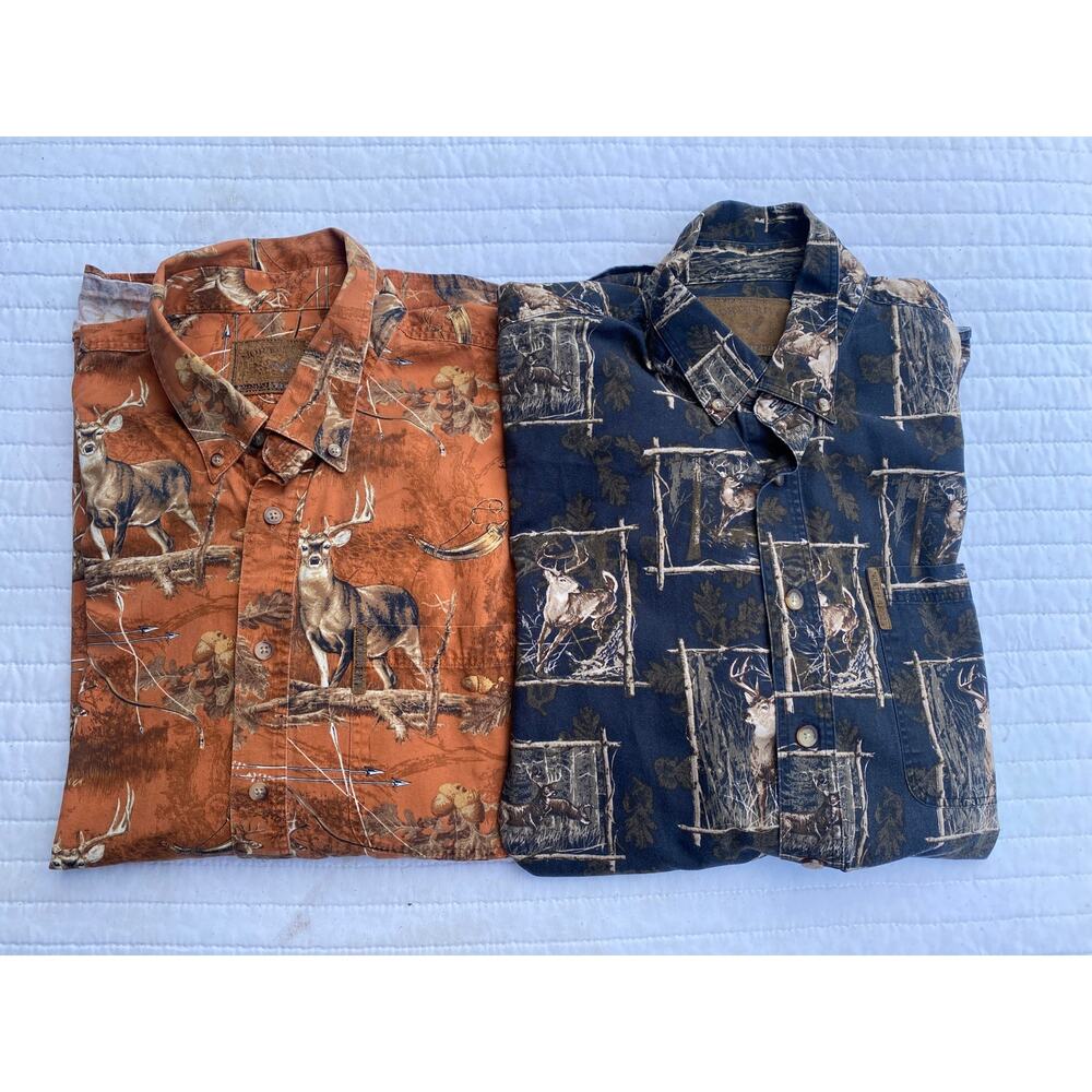 North River Outfitters Deer Shirt Big Buck Bundle Extra Large (2 shirts)